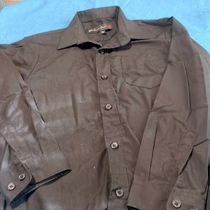 Boys shirt size 10 (black )
